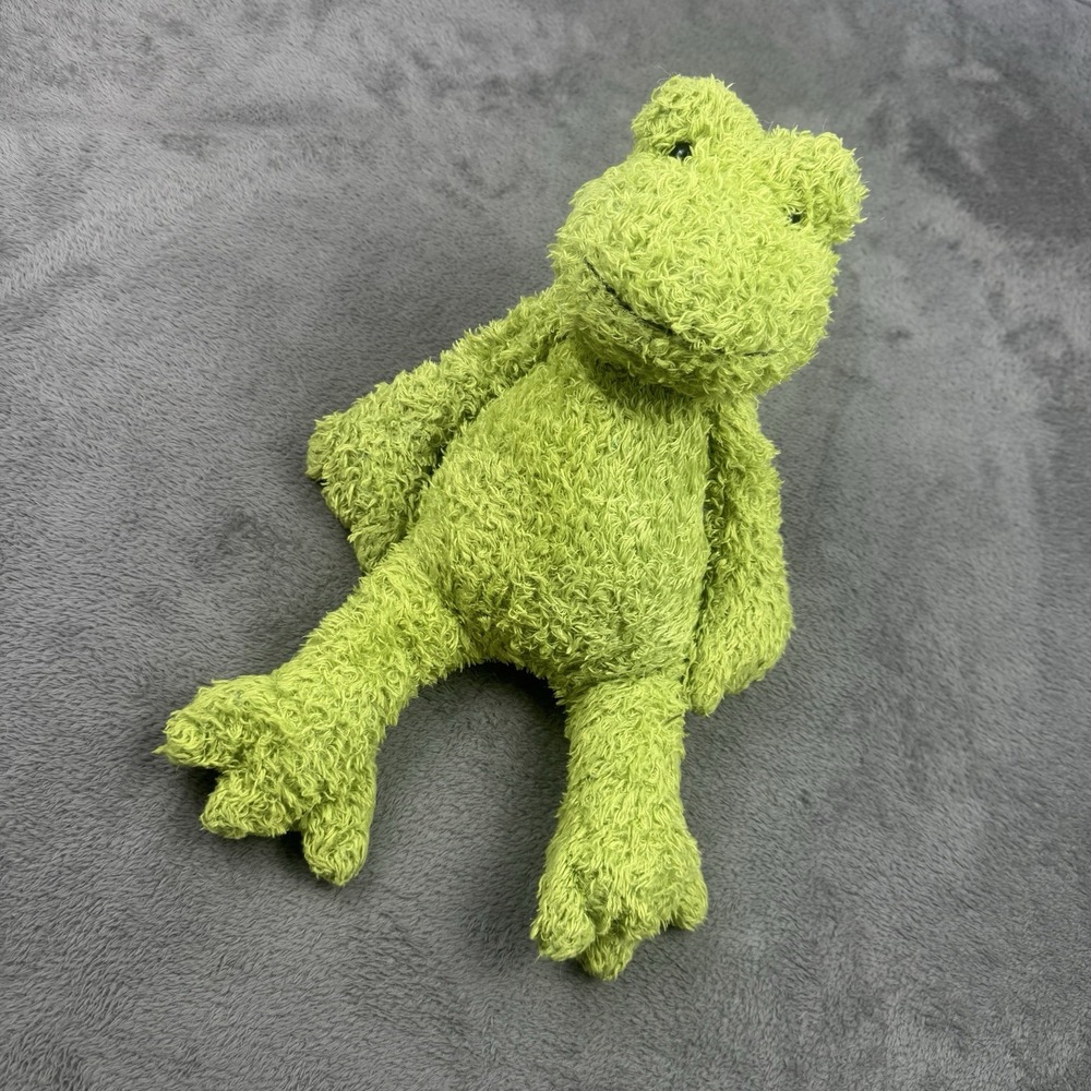 Jellycat Bunglie Frog Lime Green 16" Plush Toy Retired